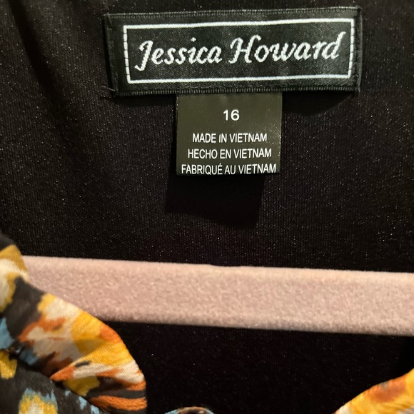 Jessica Howard Multicolor Patterned Dress NWT - Picture 3 of 7